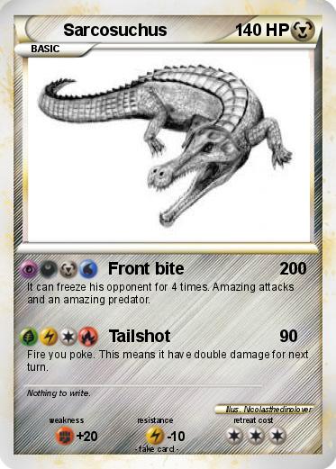 Pokemon Sarcosuchus