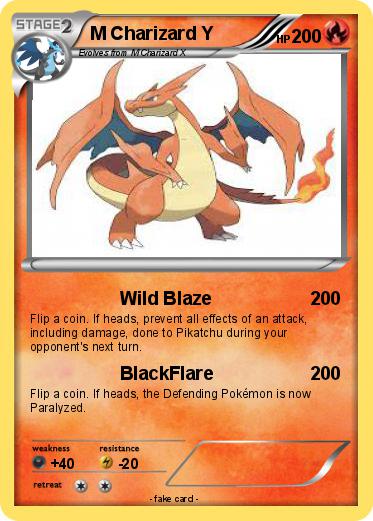 Pokemon M Charizard Y