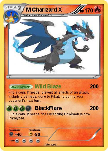 Pokemon M Charizard X