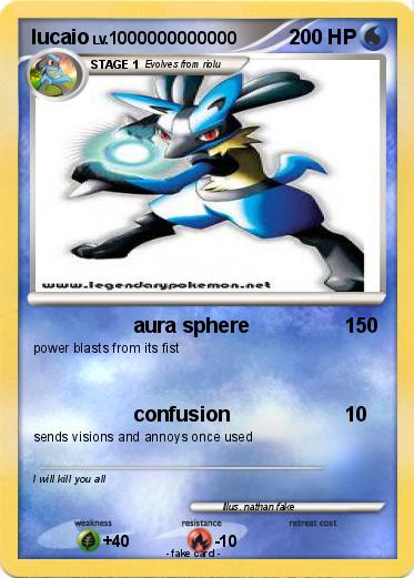 Pokemon lucaio