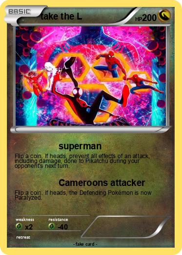 Pokemon take the L
