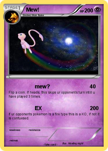 Pokemon Mew!