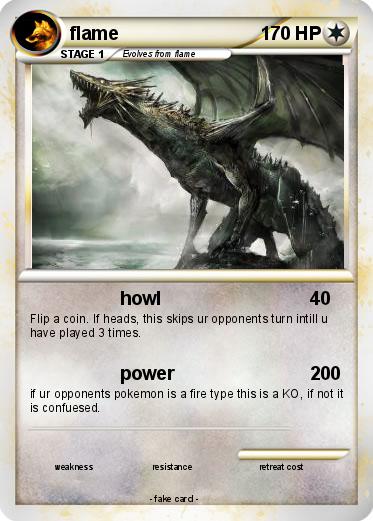 Pokemon flame