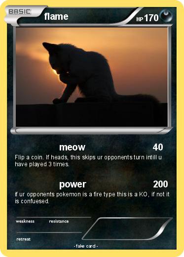 Pokemon flame