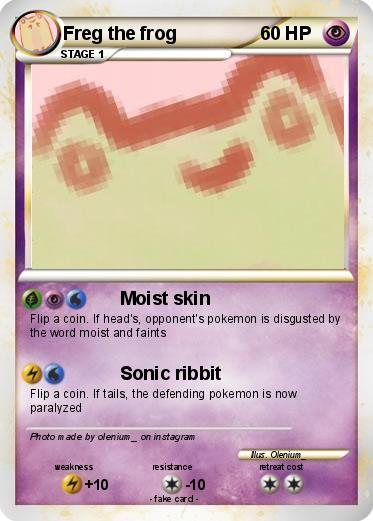 Pokemon Freg the frog
