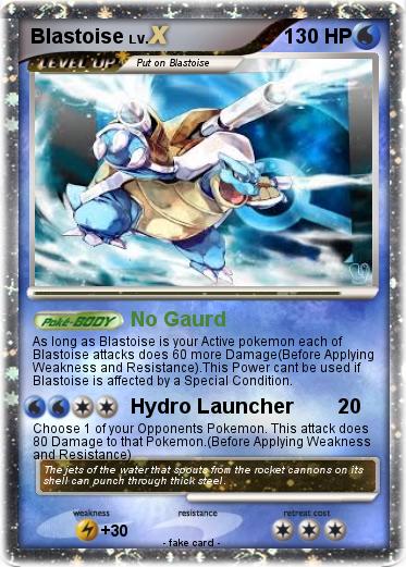 Pokemon Blastoise