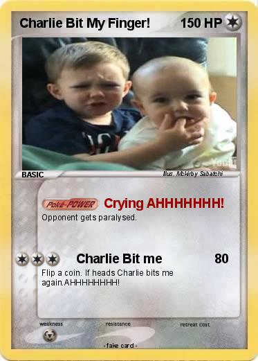 Pokemon Charlie Bit My Finger!