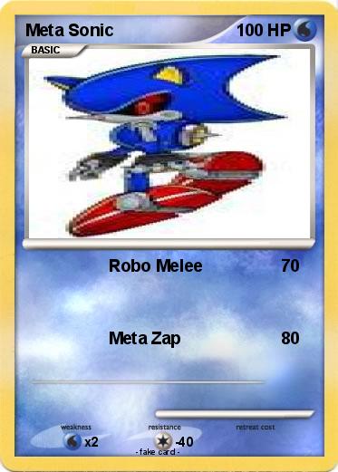 Pokemon Meta Sonic