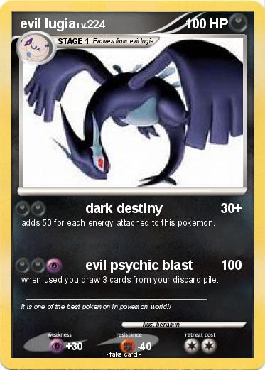 Pokemon evil lugia