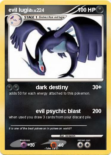 Pokemon evil lugia