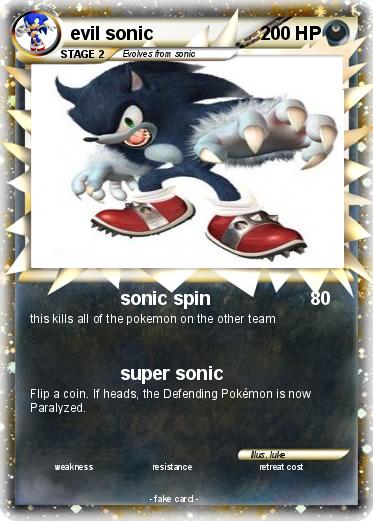 Pokemon evil sonic
