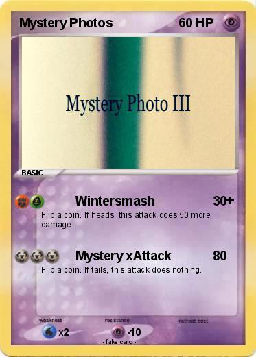 Pokemon Mystery Photos