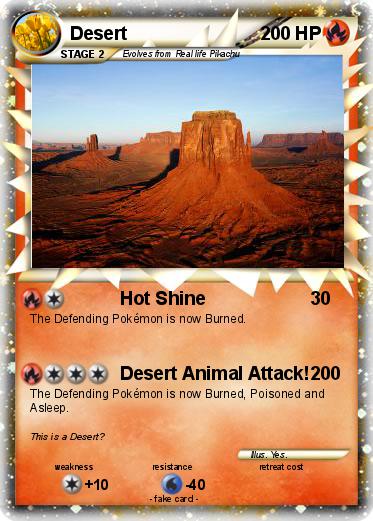 Pokemon Desert