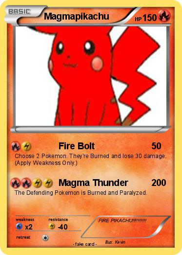 Pokemon Magmapikachu