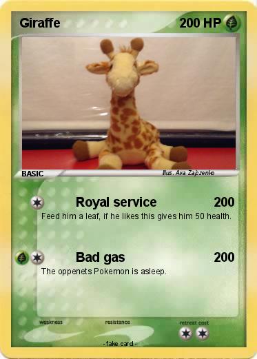 Pokemon Giraffe