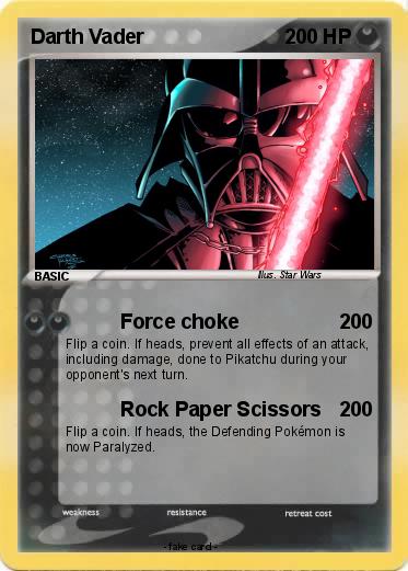 Pokemon Darth Vader Pokemon Darth Vader