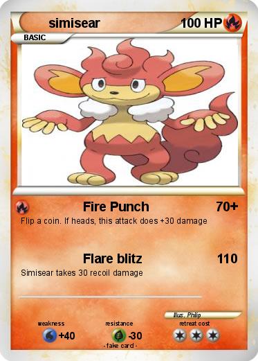 Pokemon simisear