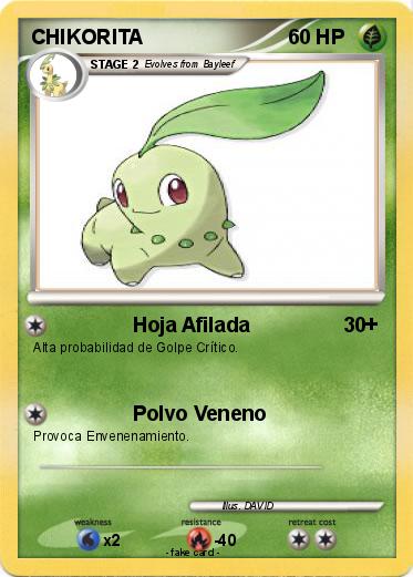 Pokemon CHIKORITA
