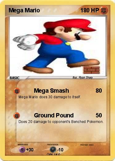 Pokemon Mega Mario