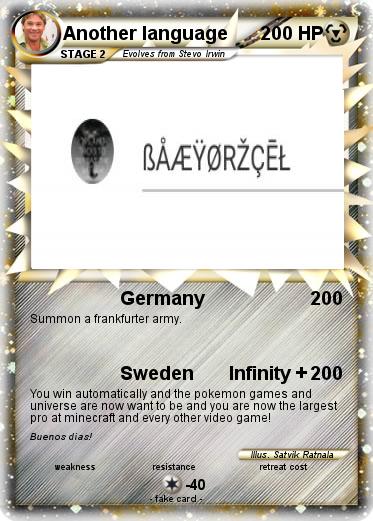Pokemon Another language