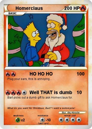 Pokemon Homerclaus
