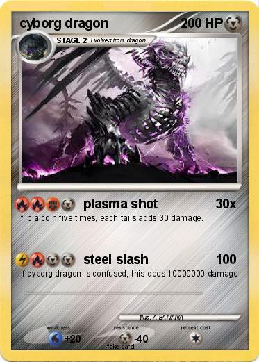 Pokemon cyborg dragon