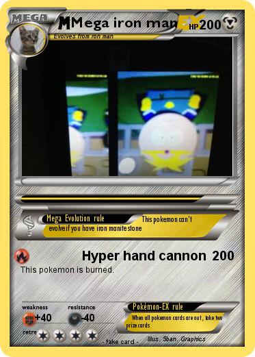 Pokemon Mega iron man