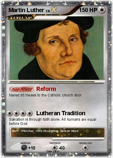 Pokemon Martin Luther