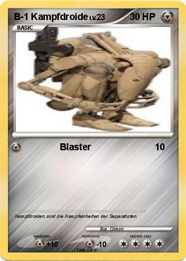 Pokemon B-1 Kampfdroide