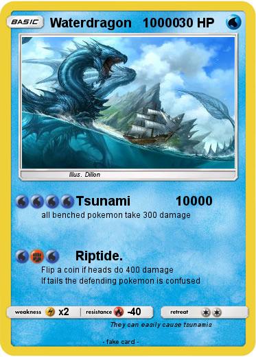 Pokemon Waterdragon   10000