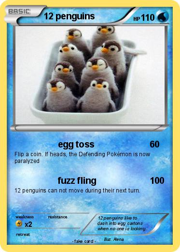 Pokemon 12 penguins