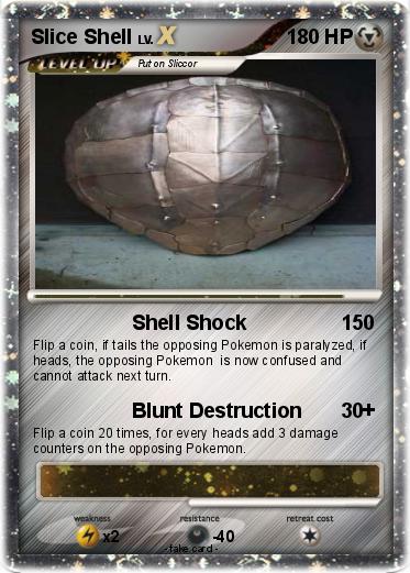 Pokemon Slice Shell