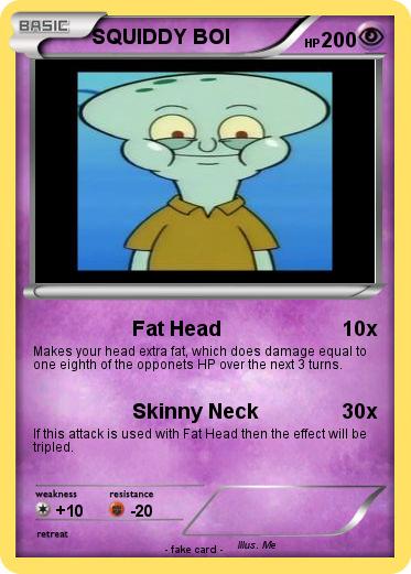 Pokemon SQUIDDY BOI