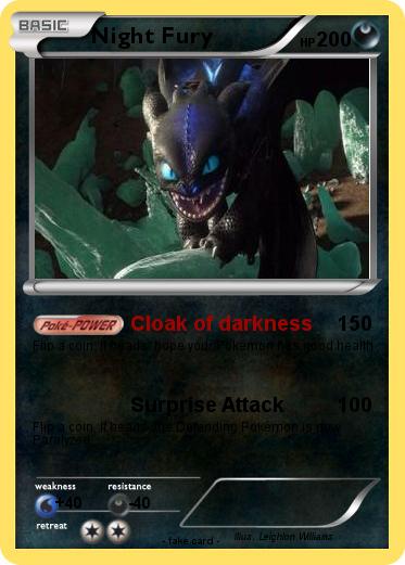 Pokemon Night Fury