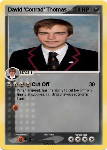 Pokemon David 'Conrad' Thomas