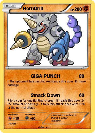 Pokemon HornDrill
