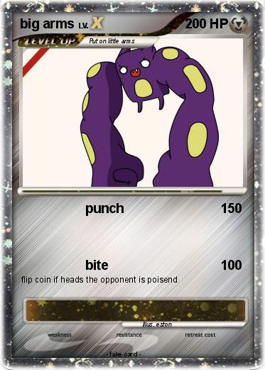 Pokemon big arms