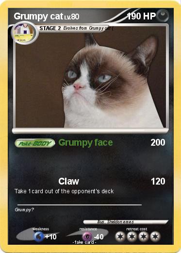 Pokemon Grumpy cat