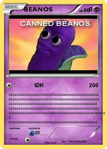 Pokemon BEANOS                     0
