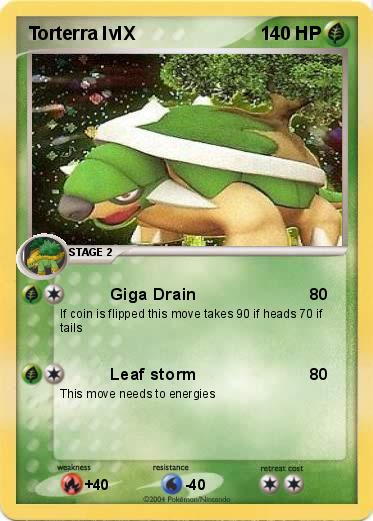 Pokemon Torterra lvlX