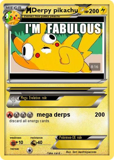 Pokemon Derpy pikachu