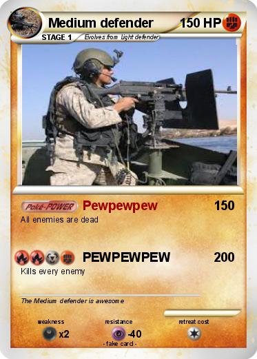 Pokemon Medium defender