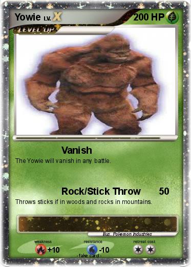 Pokemon Yowie