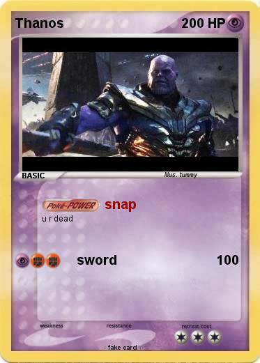Pokemon Thanos