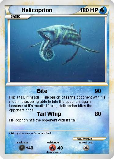Pokemon Helicoprion