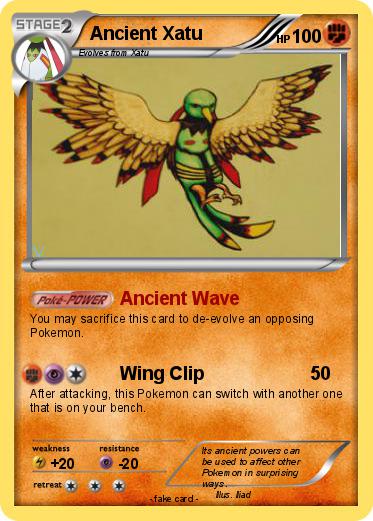 Pokemon Ancient Xatu