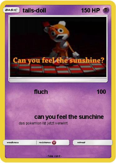 Pokemon tails-doll