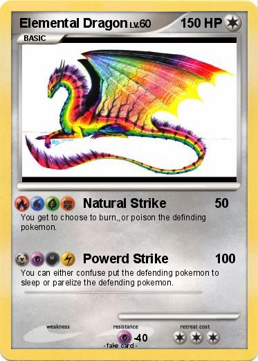 Pokemon Elemental Dragon