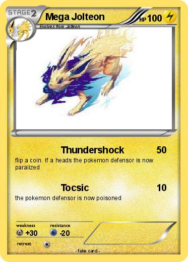 Pokemon Mega Jolteon