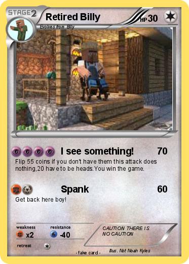 Pokemon Retired Billy